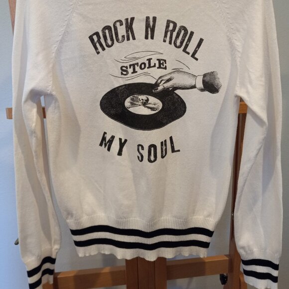 SEVEN DEADLY Rock N' Roll Stole My Soul Cardigan - Picture 1 of 6